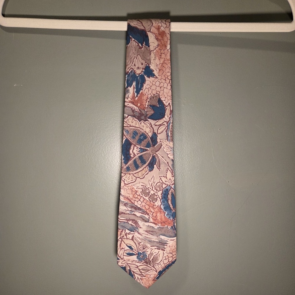 Oleg Cassini Men's Neck Tie Floral Nature‎ Print